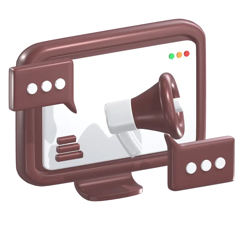 Online Marketing 3D Model (1)